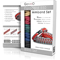 Kit para la producción de pulseras de paracord- que incluyen cuerdas y cierres